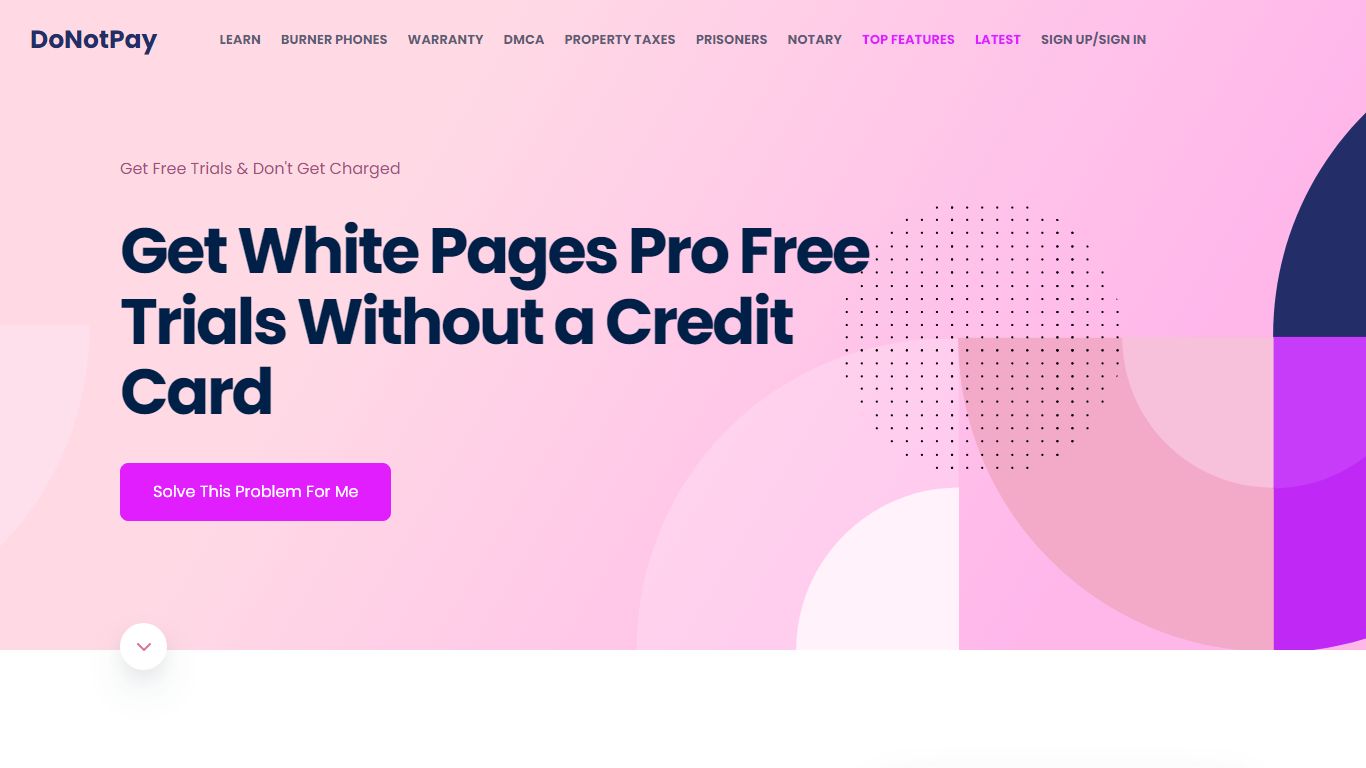 Get White Pages Pro Free Trials Without a Credit Card